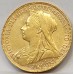AUSTRALIA 1899 . ONE 1 SOVEREIGN . PERTH . GOLD